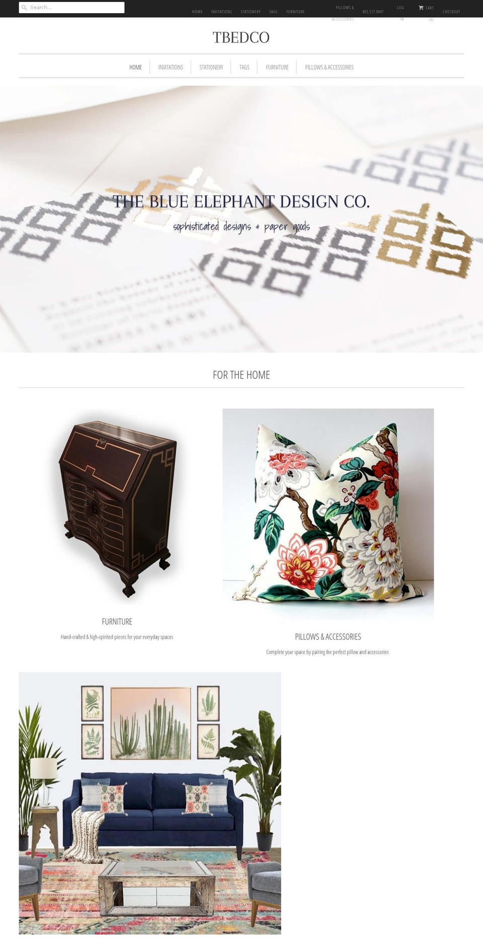 tbedco.com — Shopify storefront screenshot
