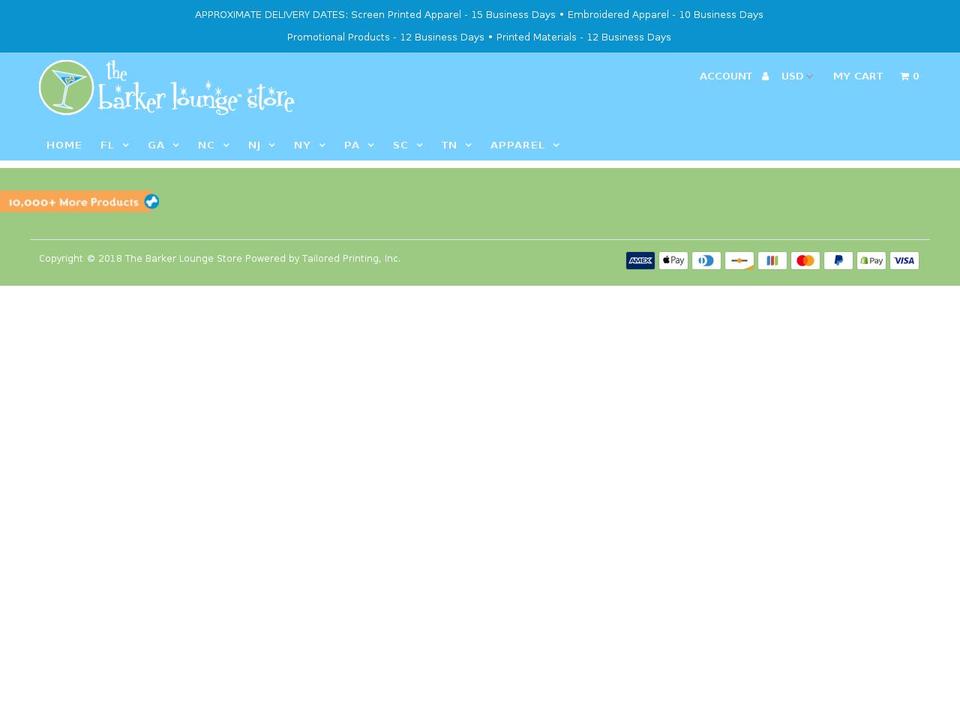 tbl-store.com shopify website screenshot