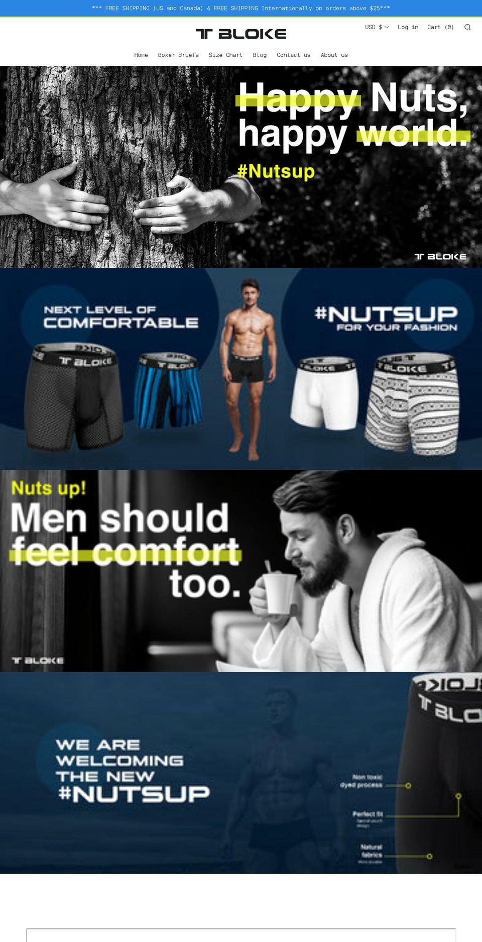 tbloke.com shopify website screenshot