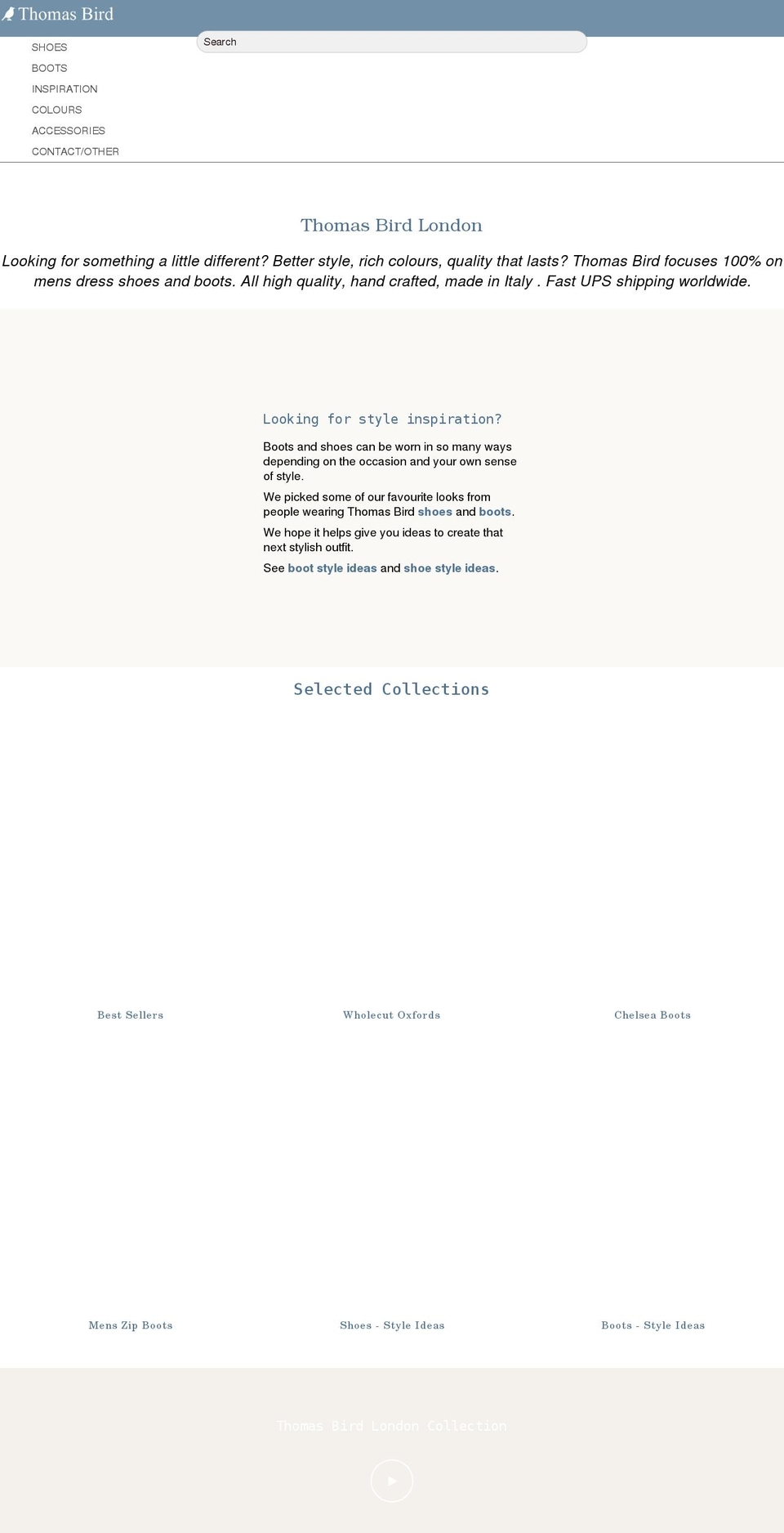 tblon.com shopify website screenshot