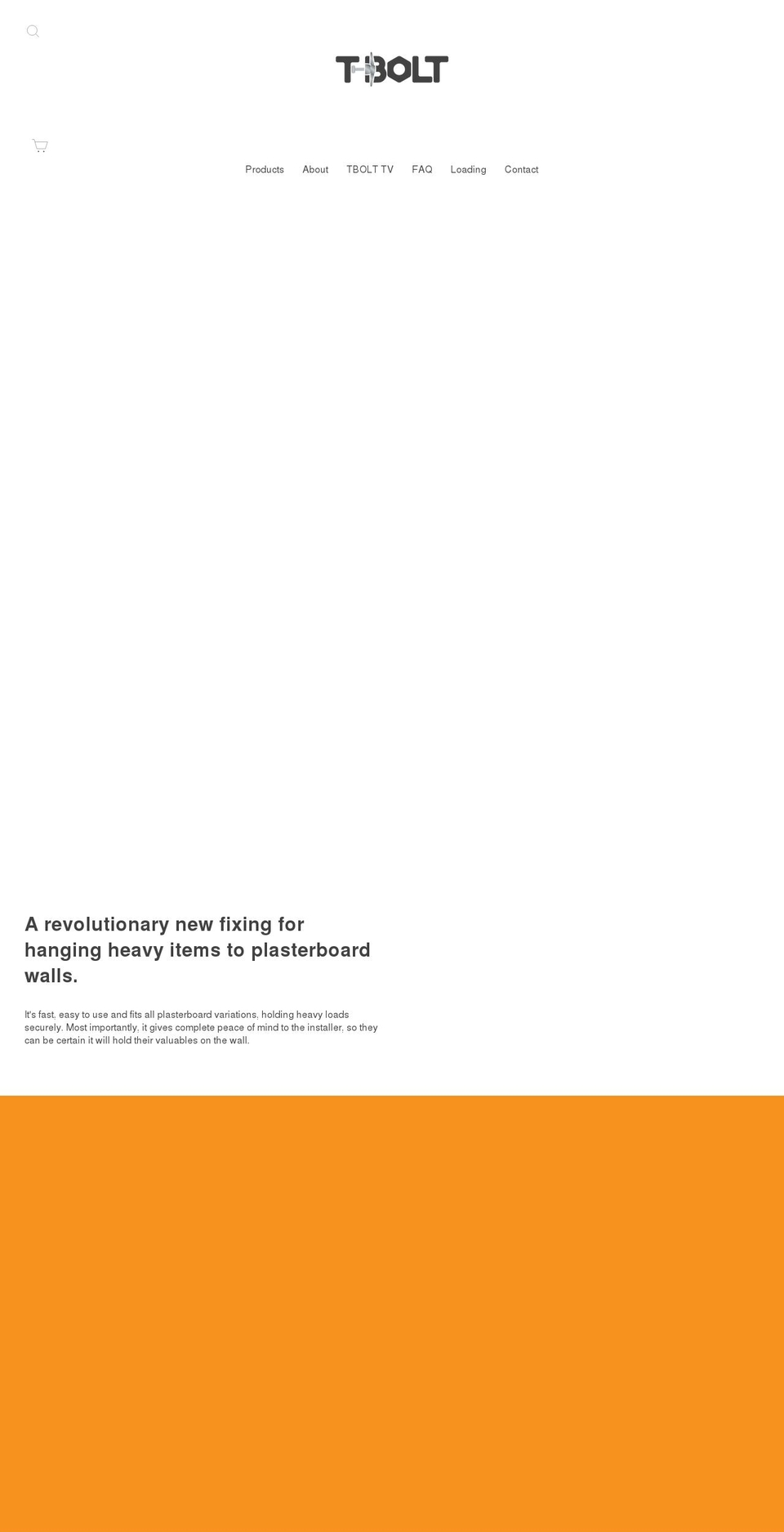 tboltfixings.co.uk shopify website screenshot