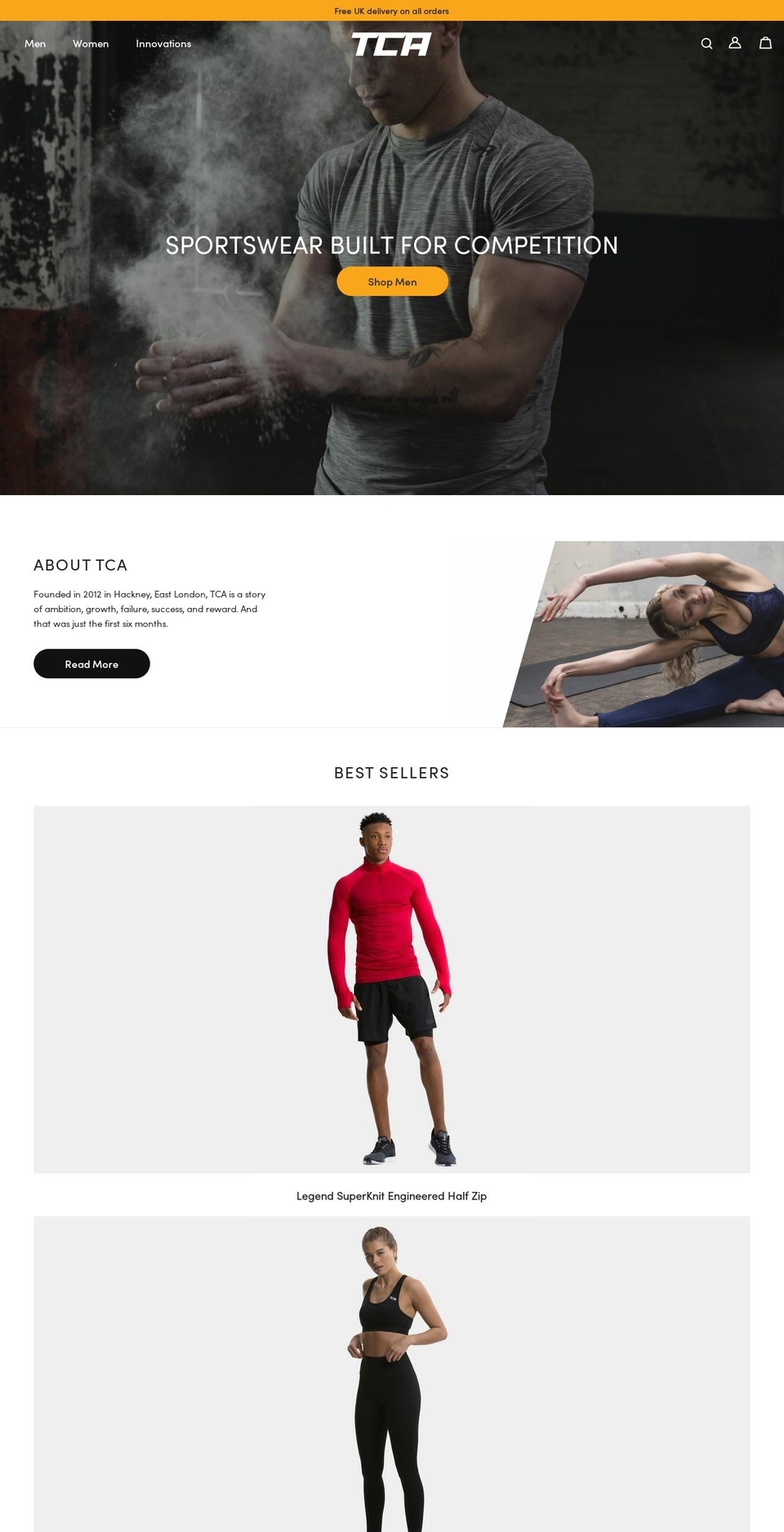 Saved theme before Pre Order Apps Shopify theme site example tca.fit