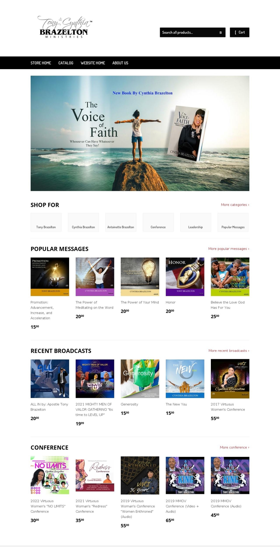 tcbm.myshopify.com shopify website screenshot