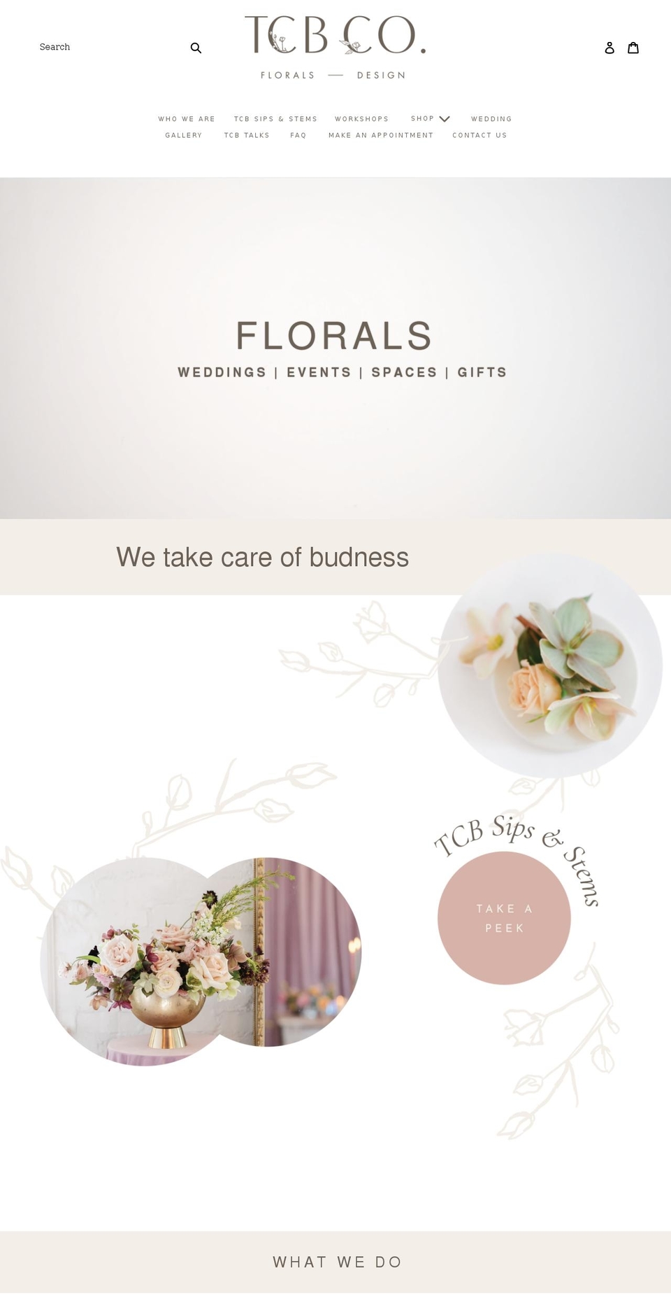 tcbnco.com shopify website screenshot