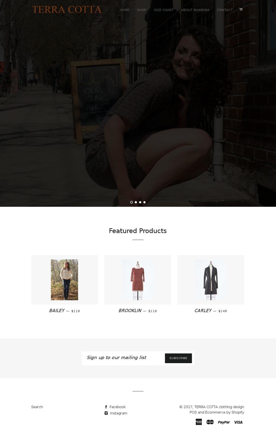 tcclothingdesign.com shopify website screenshot