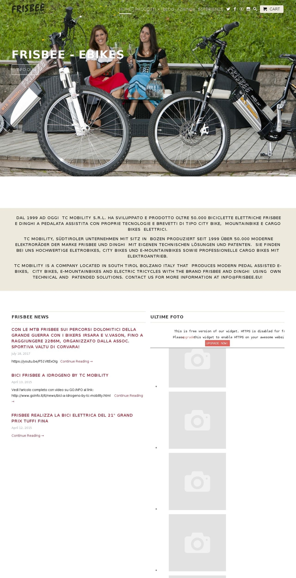 tcmobility.com shopify website screenshot