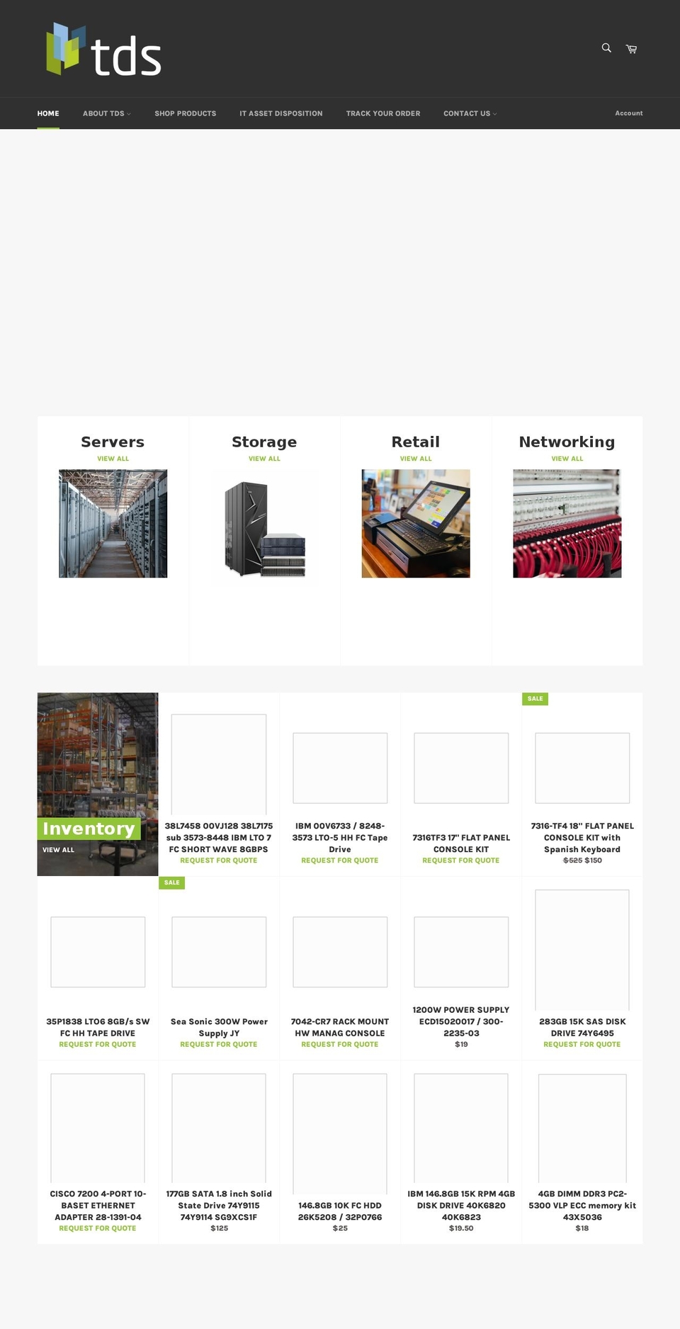 tdstrade.com shopify website screenshot