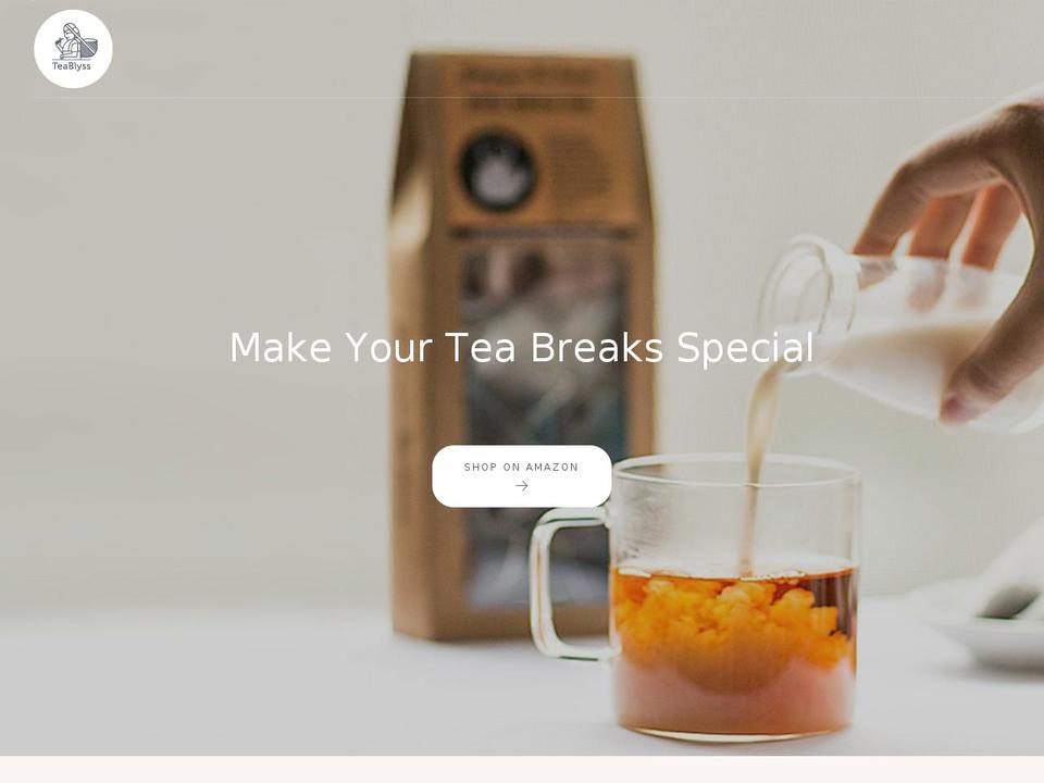 teablyss.com — Shopify storefront screenshot