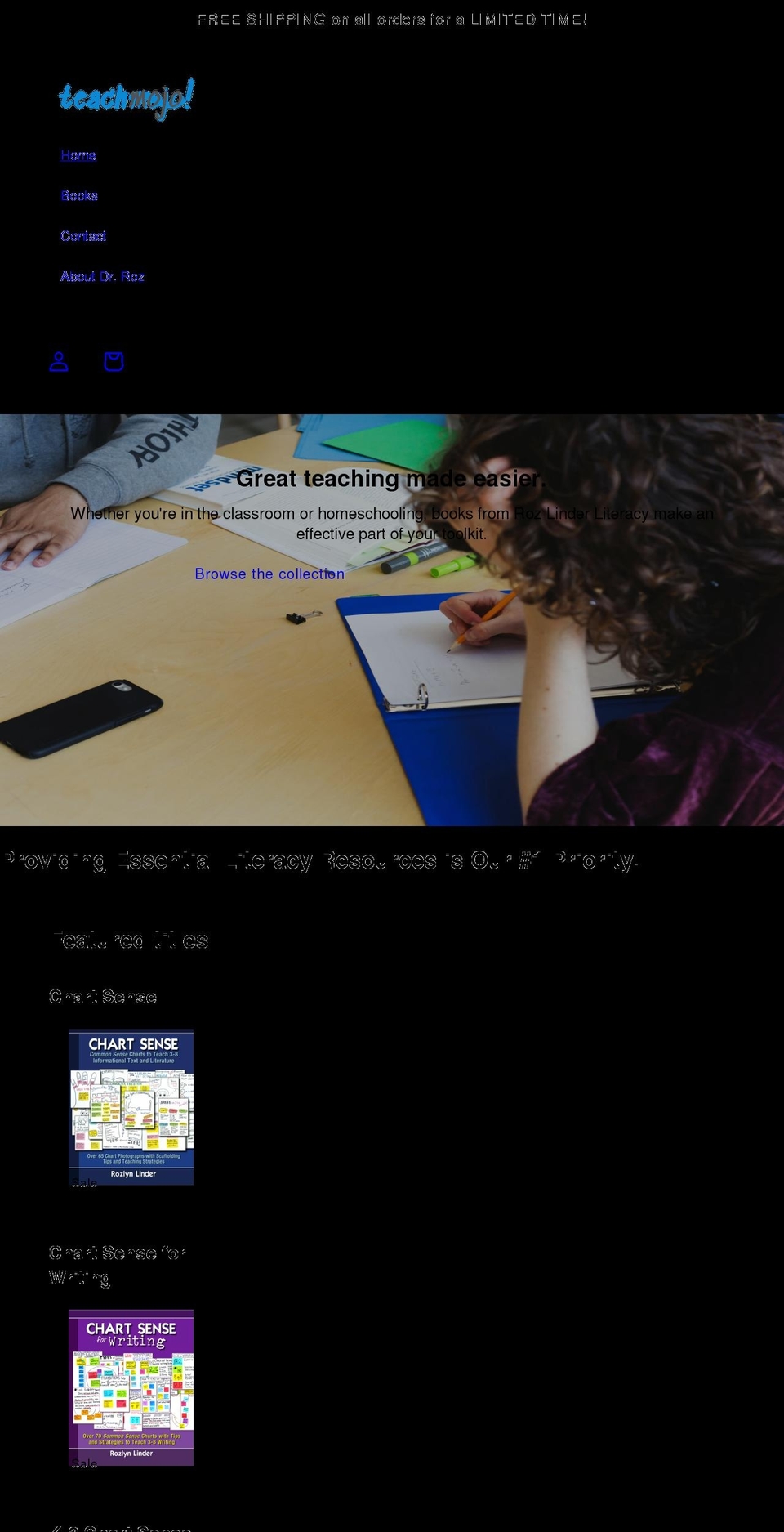 teachmojo.com shopify website screenshot