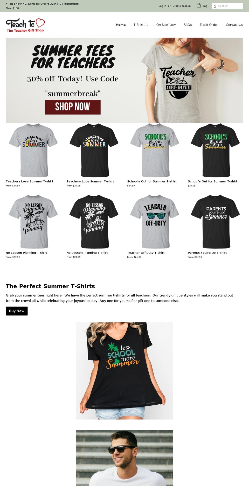 teachtoheart.com — Shopify storefront screenshot
