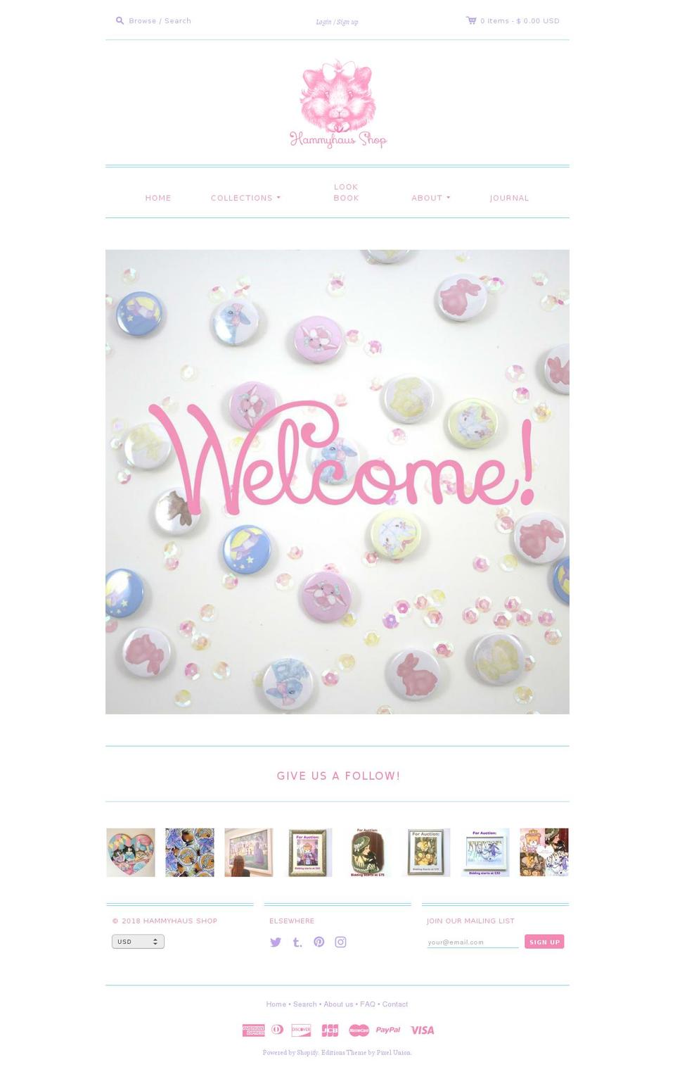 teacupparasol.com — Shopify storefront screenshot