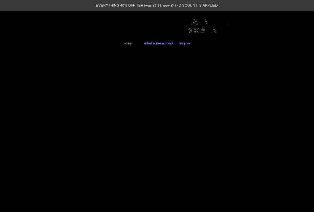 teainthemoment.co.uk shopify website screenshot