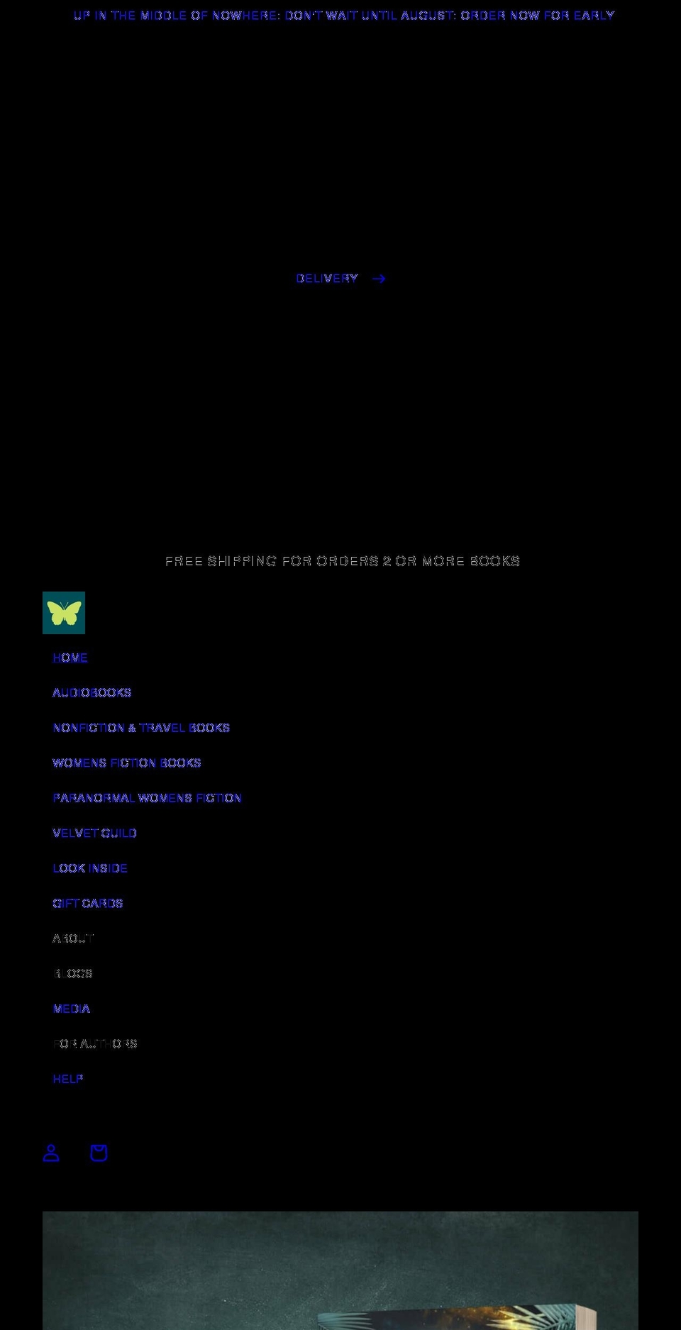 tealbutterflypress.com shopify website screenshot