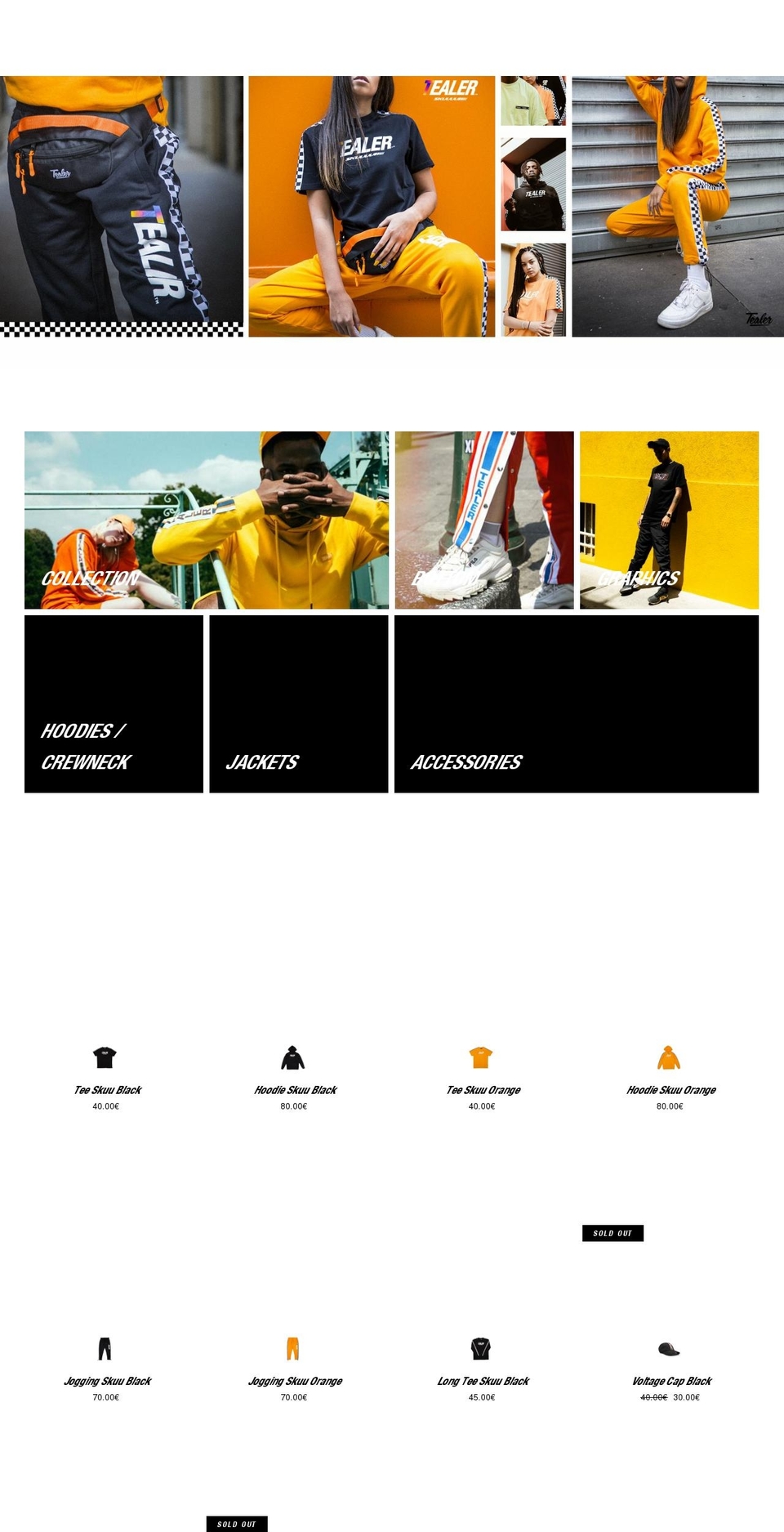 tealer.fr shopify website screenshot