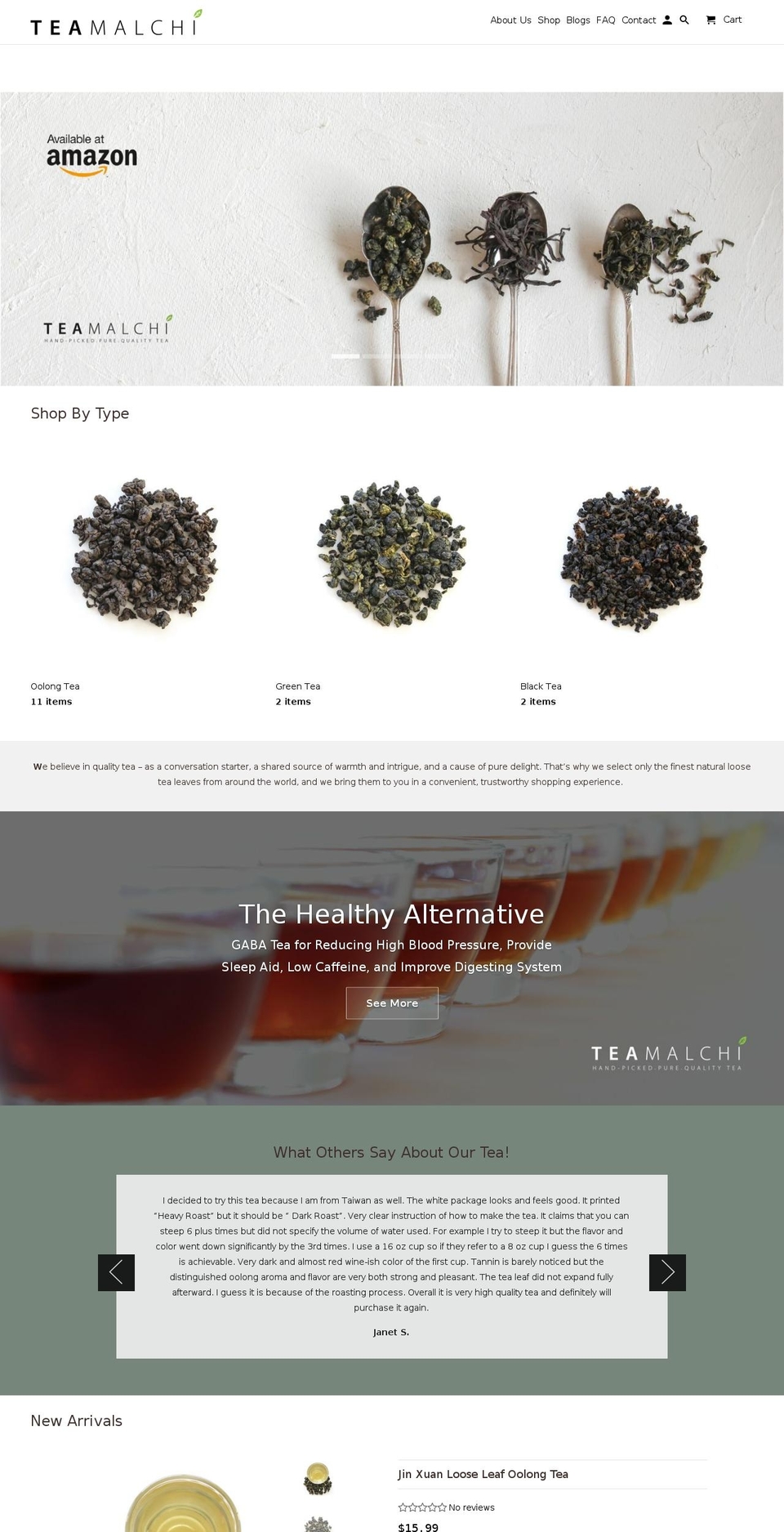 teamalchi.com — Shopify storefront screenshot