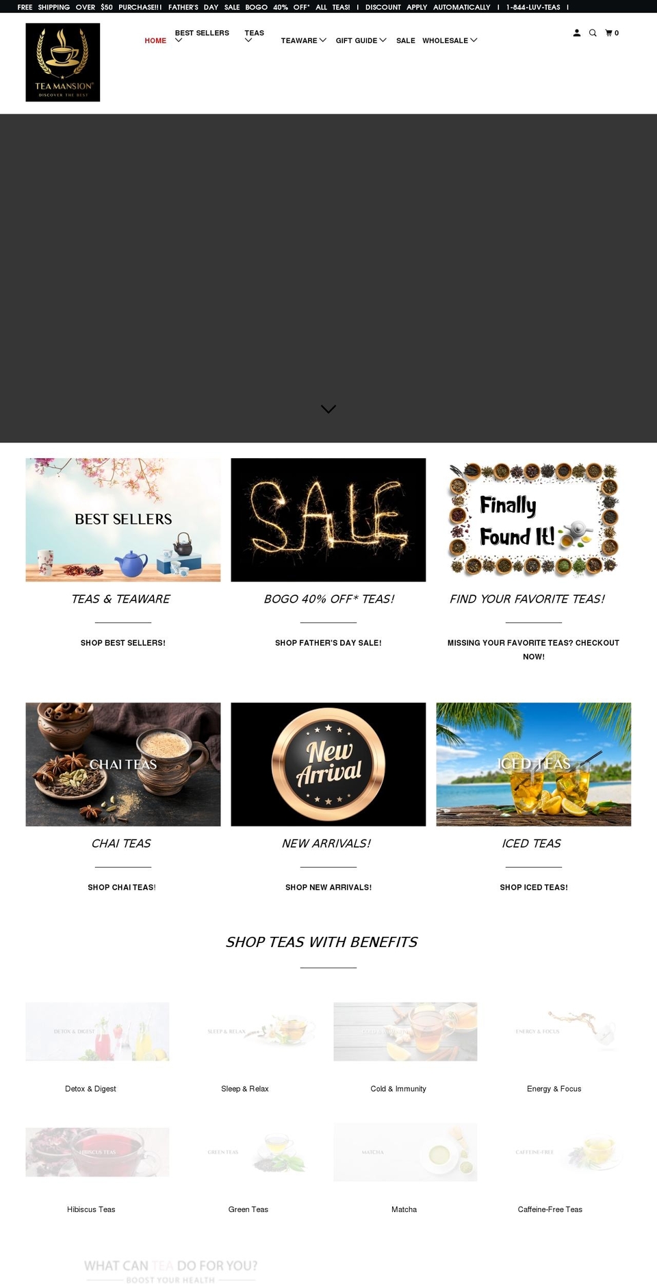 teamansions.com shopify website screenshot