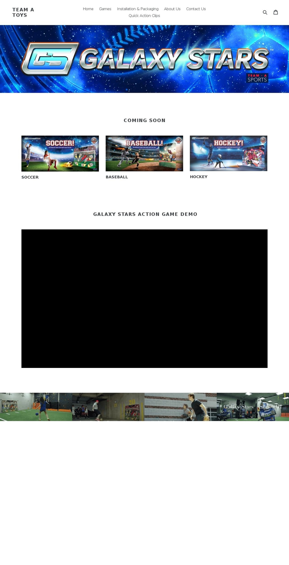 teamatoys.com — Shopify storefront screenshot