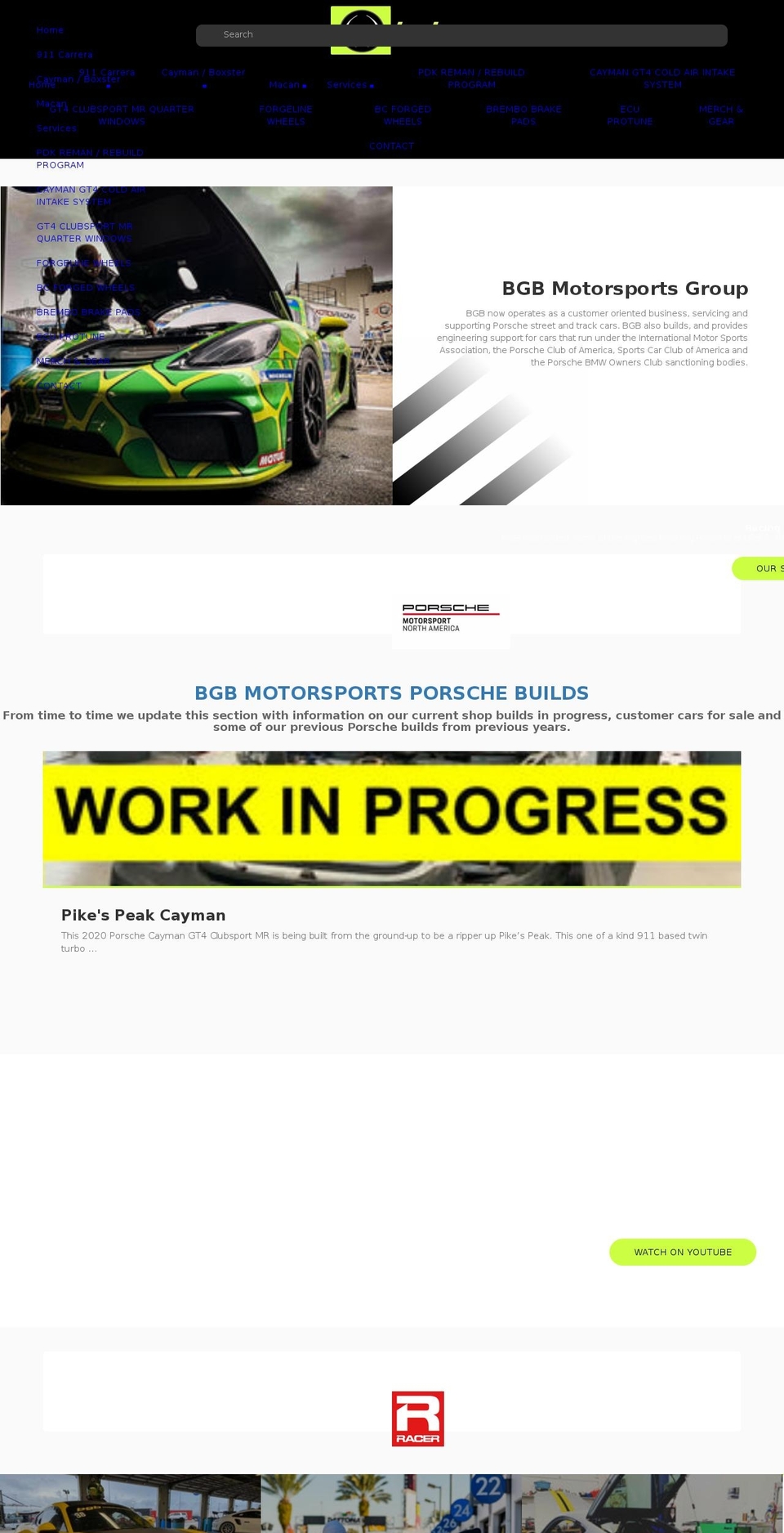 teambgb.com shopify website screenshot