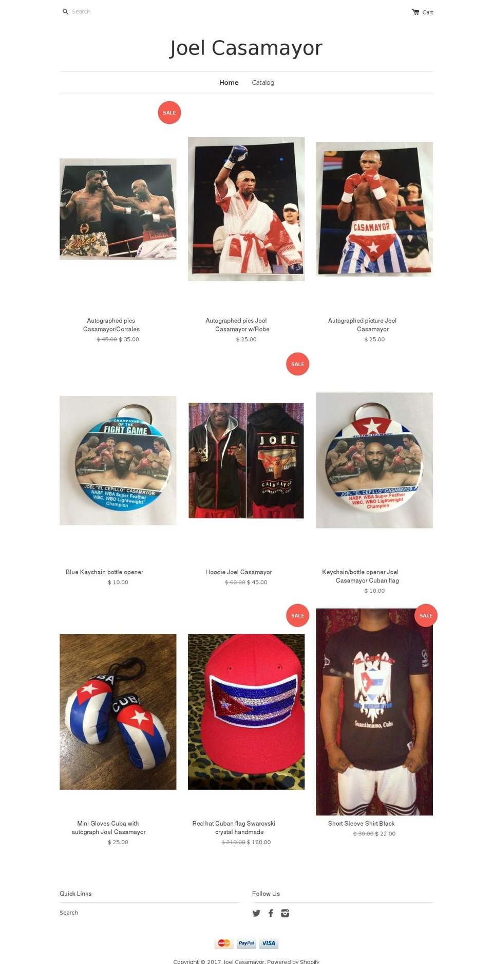 teamcasamayor.com shopify website screenshot