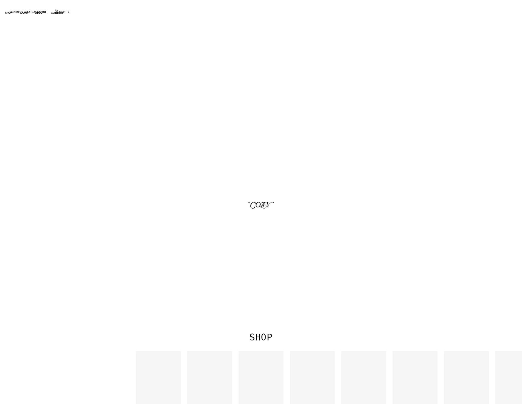 teamcozy.com — Shopify storefront screenshot