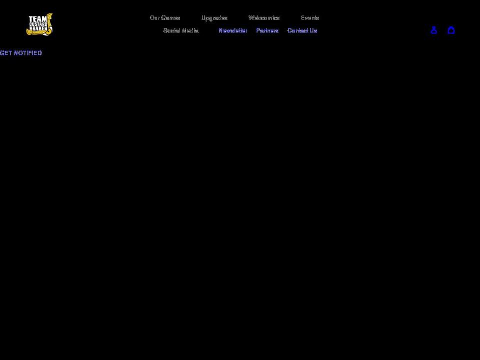 teamcustardkraken.com shopify website screenshot