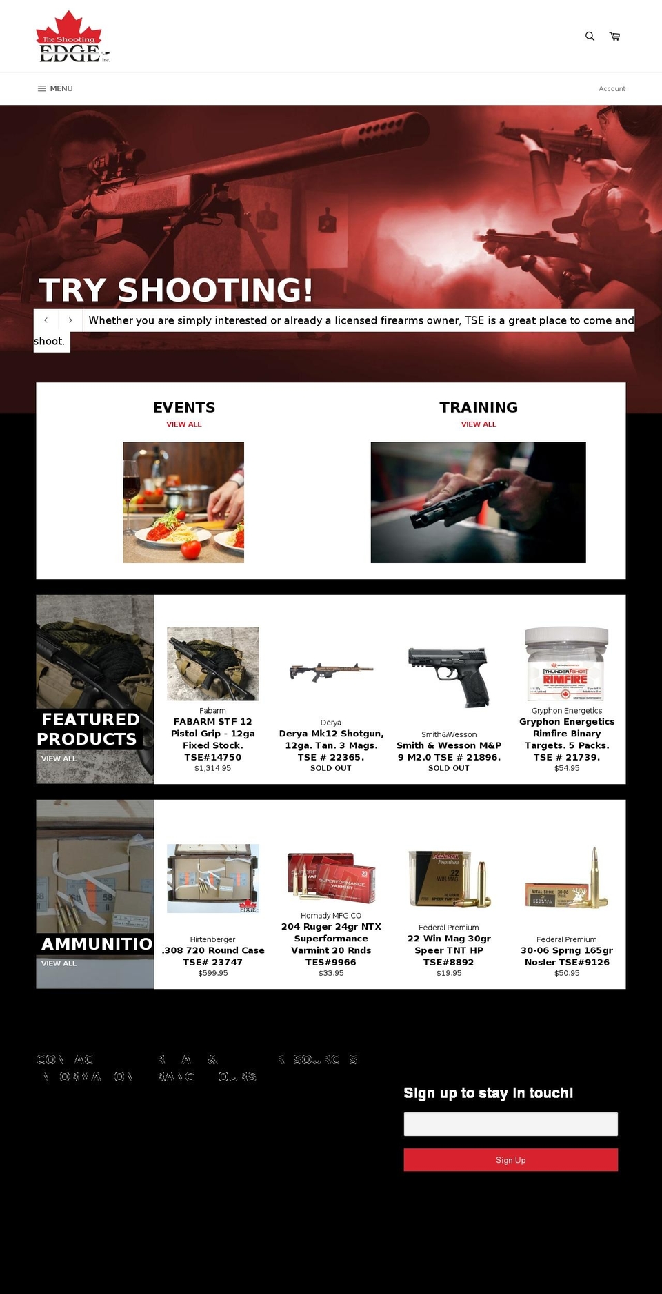 teamedge.com — Shopify storefront screenshot