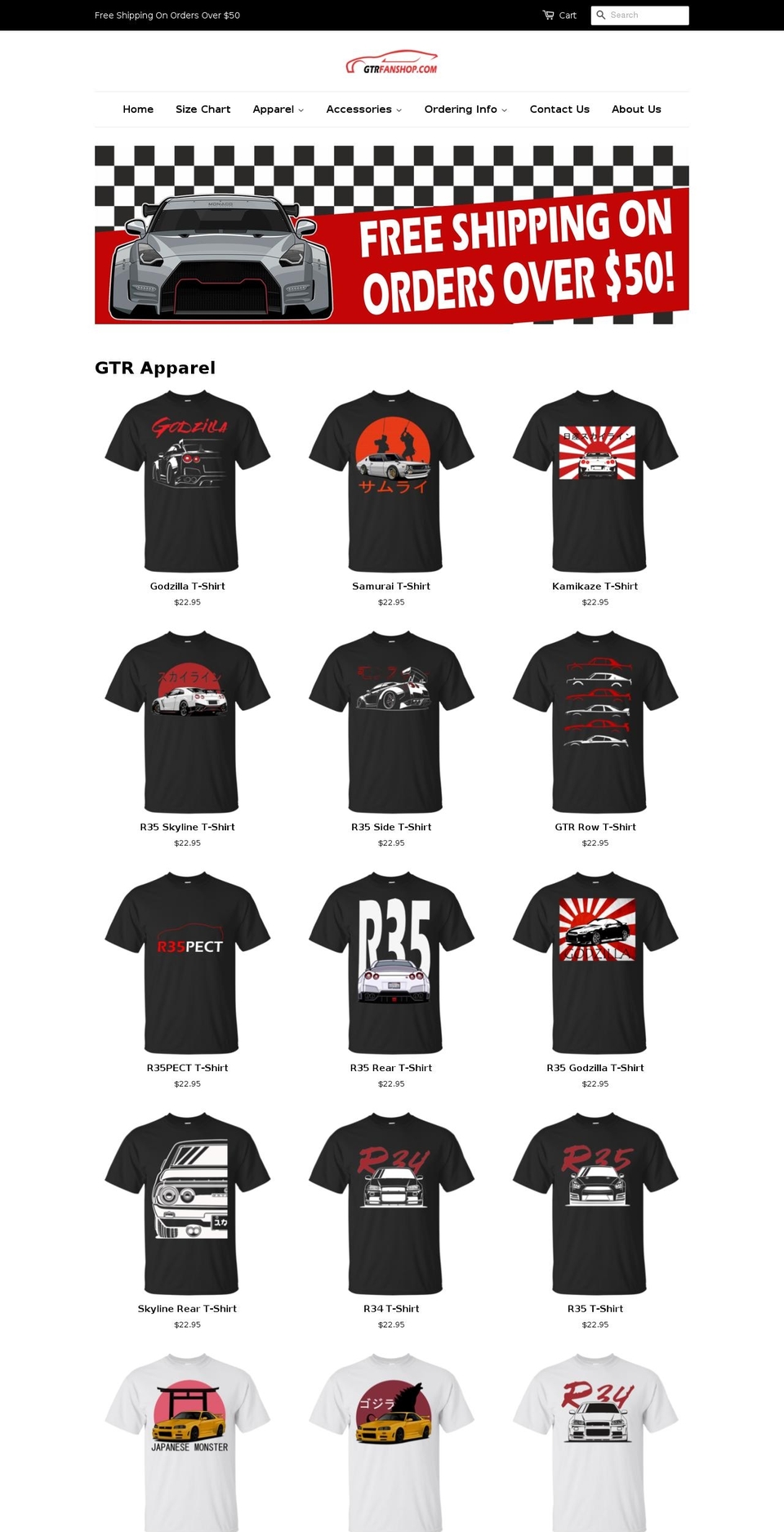 teamgearhead.com — Shopify storefront screenshot
