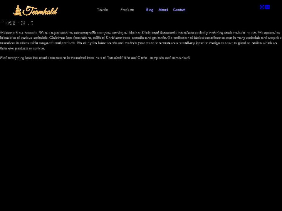 teamhold.com shopify website screenshot