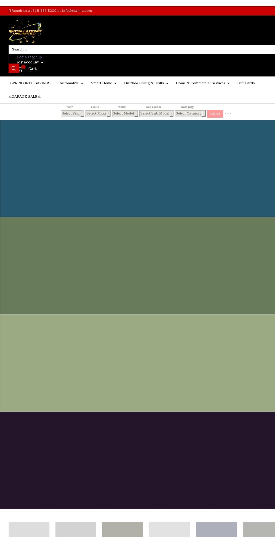 teamiu.com shopify website screenshot