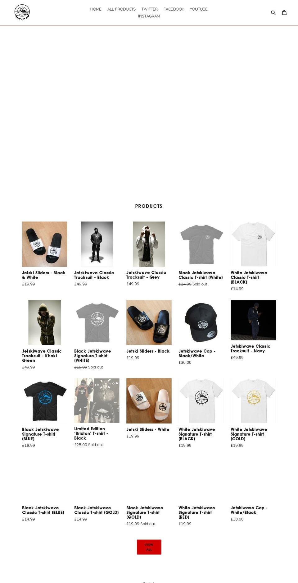 teamjetski.com — Shopify storefront screenshot