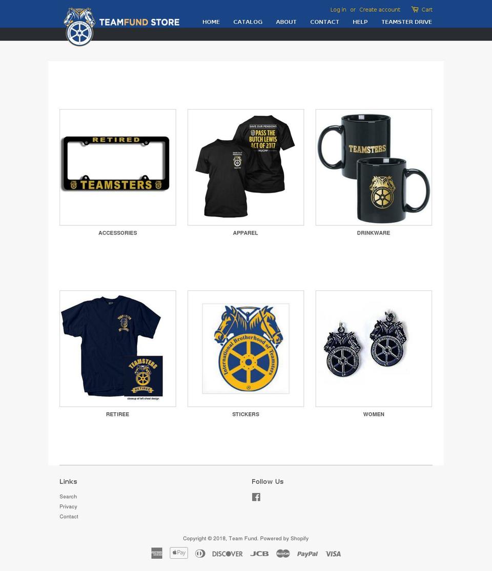 theme-export-teamfund-store-myshopify-com-mini Shopify theme site example teamsterstore.com