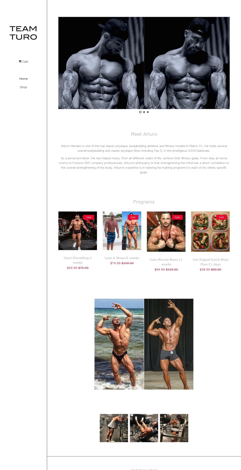 teamturo.com shopify website screenshot