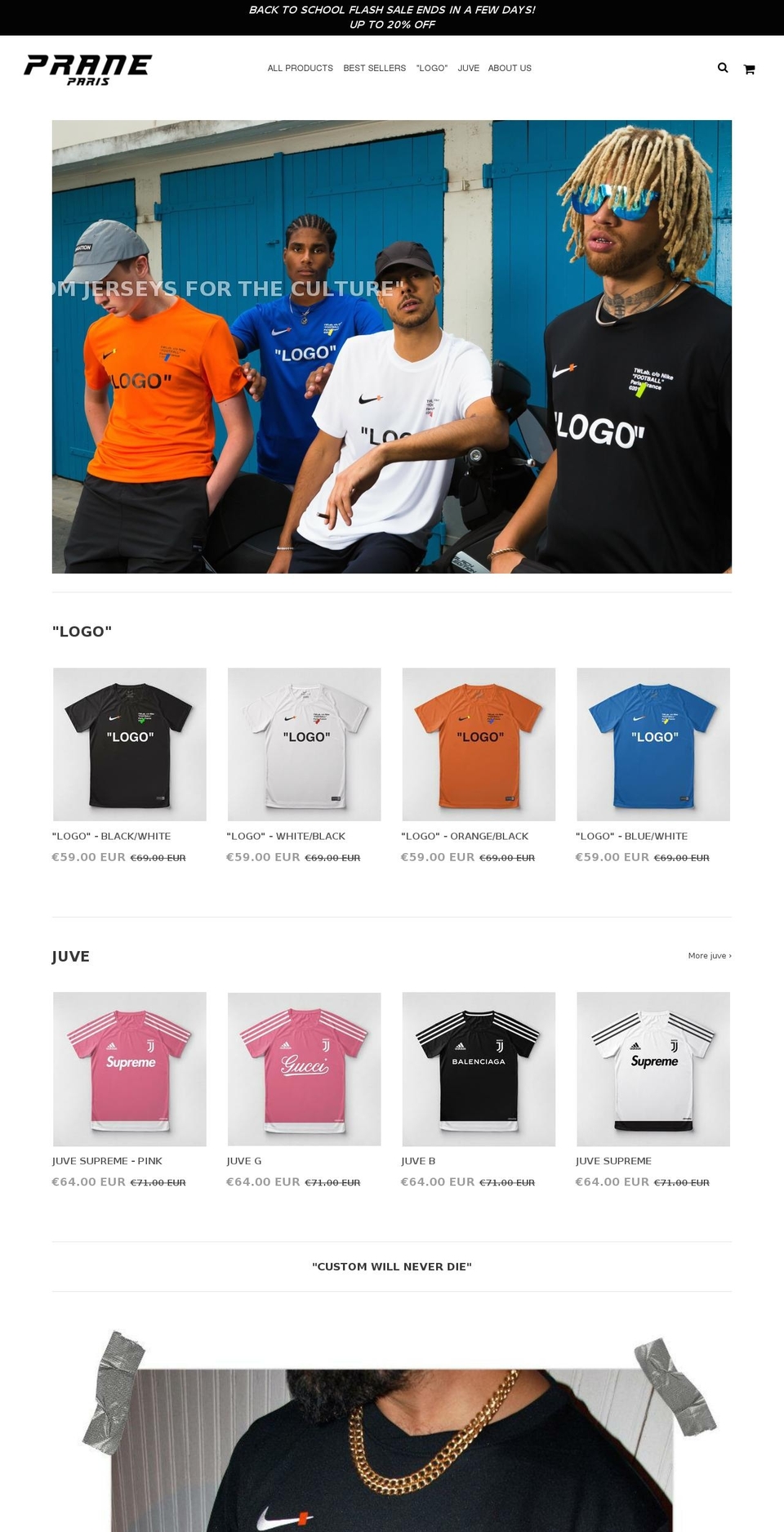 speedfly-1-11-2 Shopify theme site example teamwearlab.com