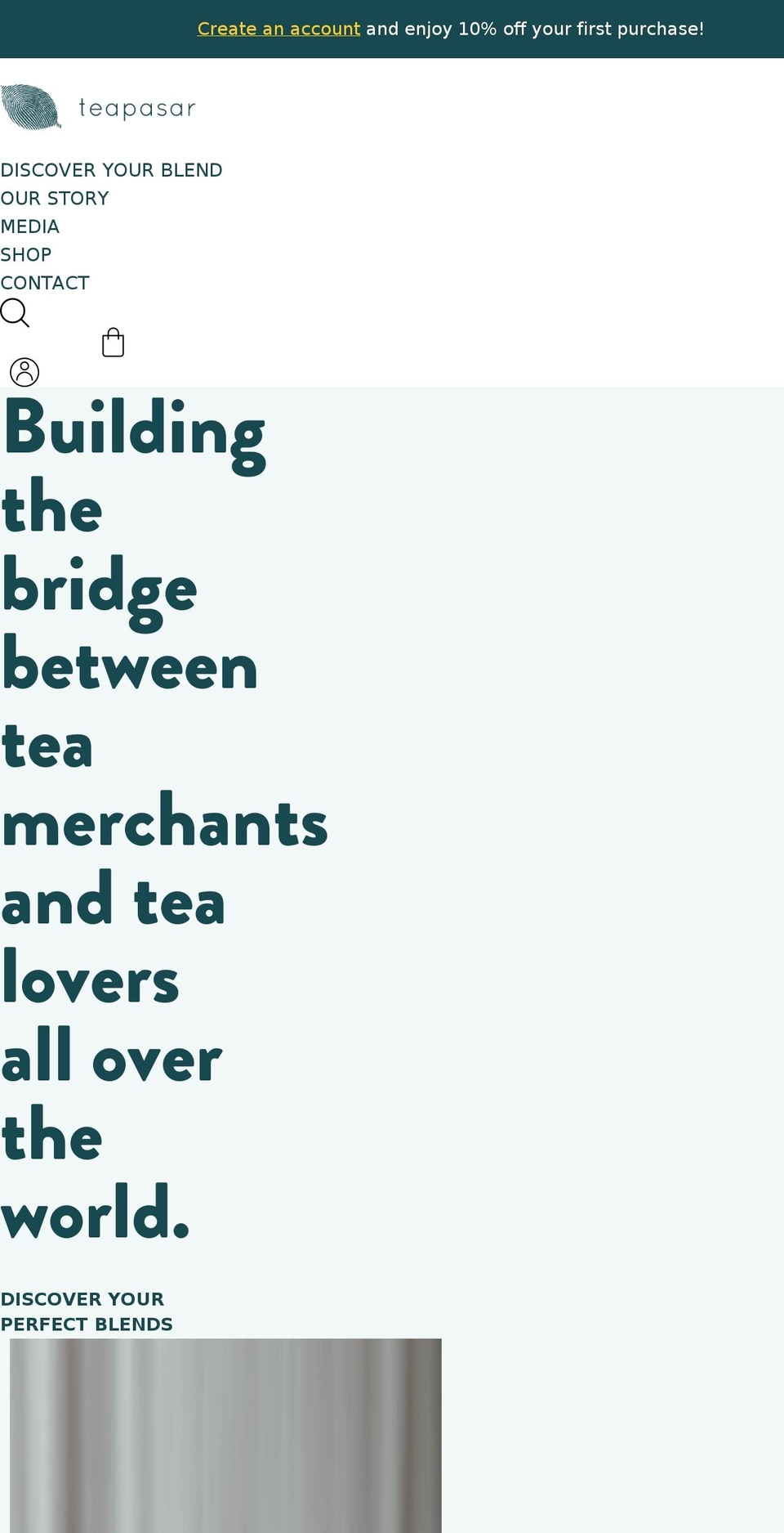 teapasar.com — Shopify storefront screenshot