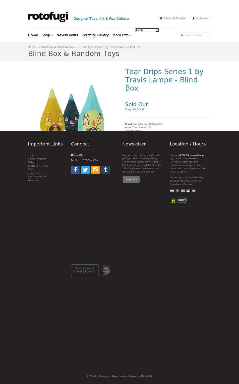 teardrips.com — Shopify storefront screenshot