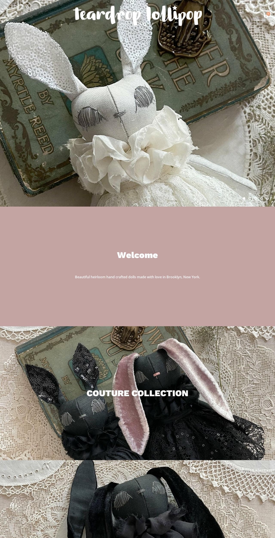 teardroplollipop.com — Shopify storefront screenshot