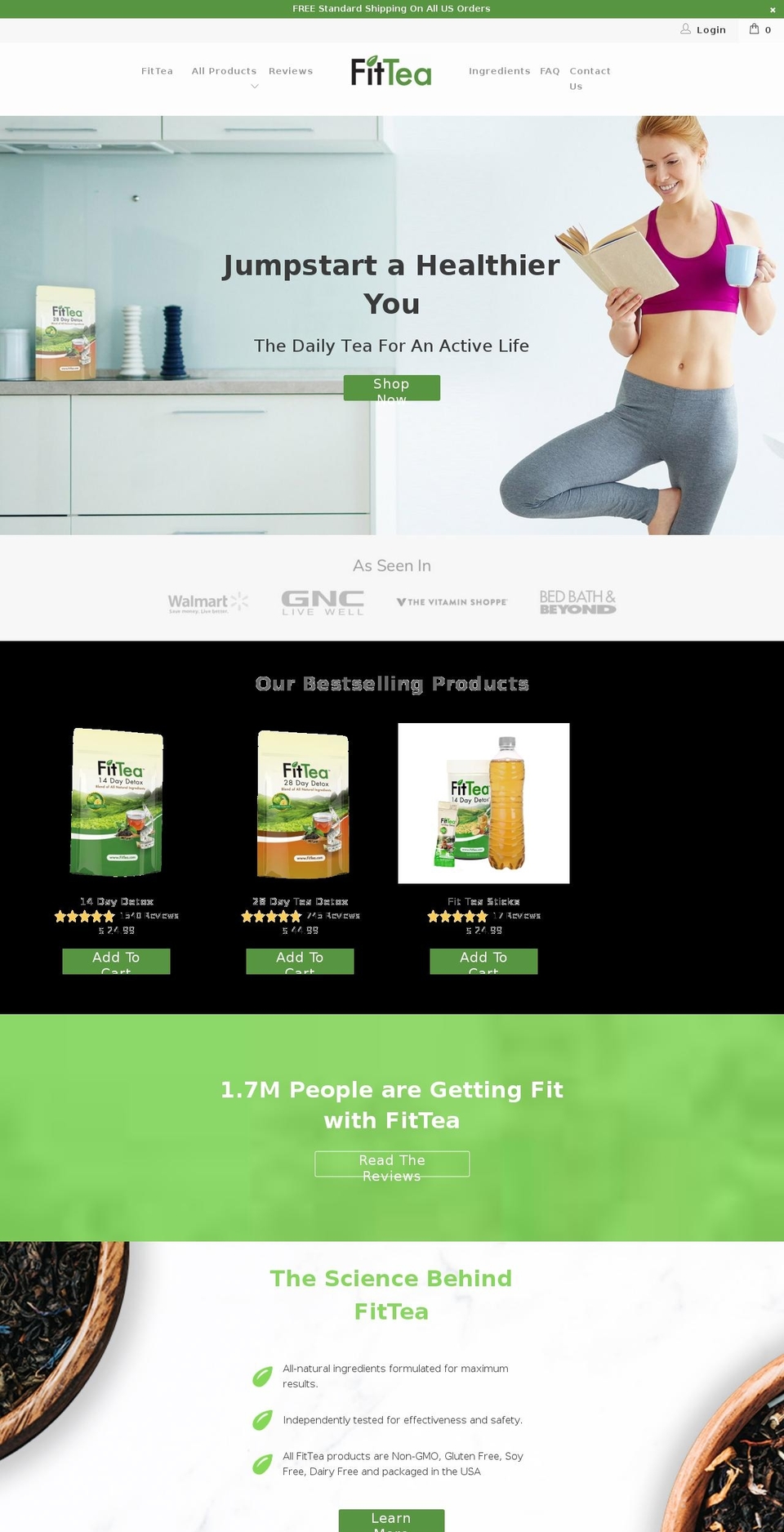 teatoxdiet.com shopify website screenshot