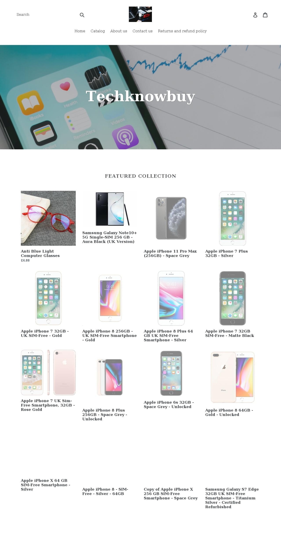 techknowbuy.com — Shopify storefront screenshot