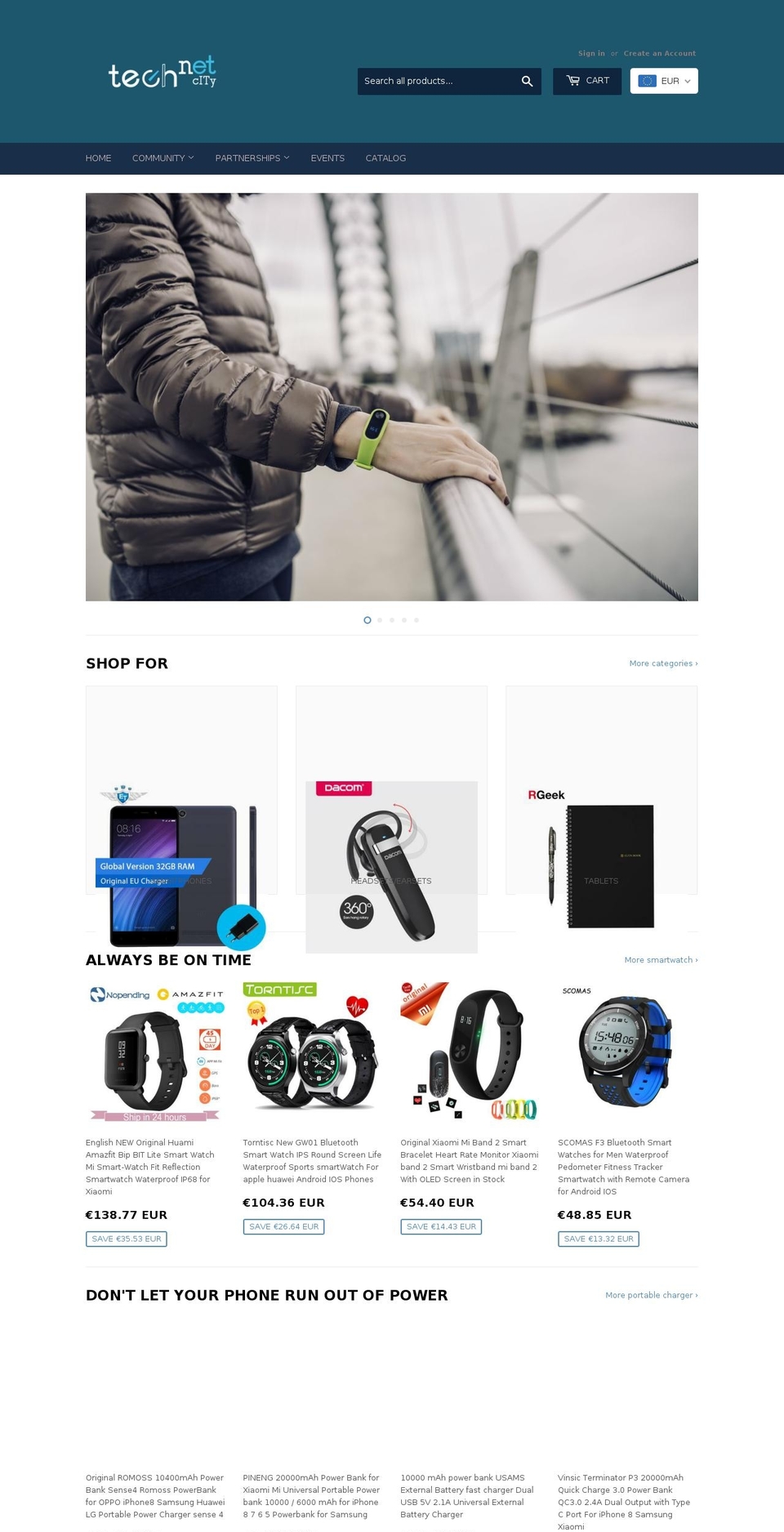 technetcity.com shopify website screenshot