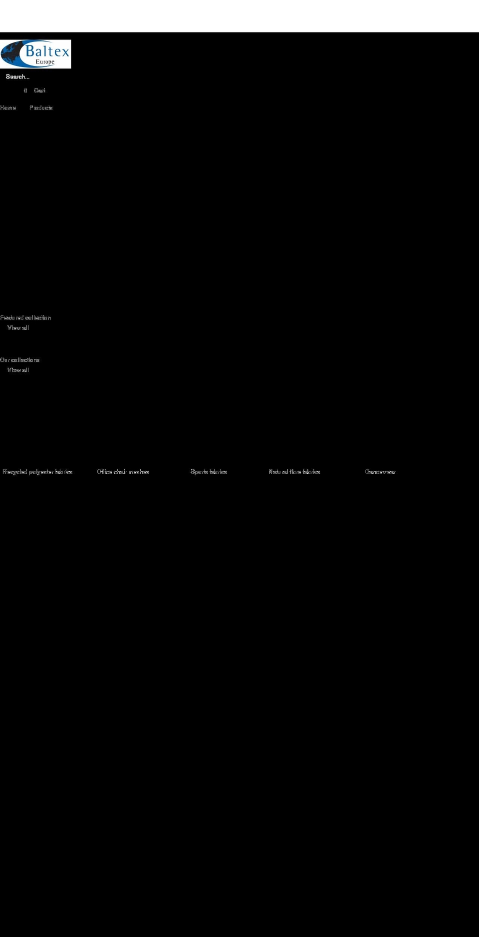 technicalfabrics.net shopify website screenshot