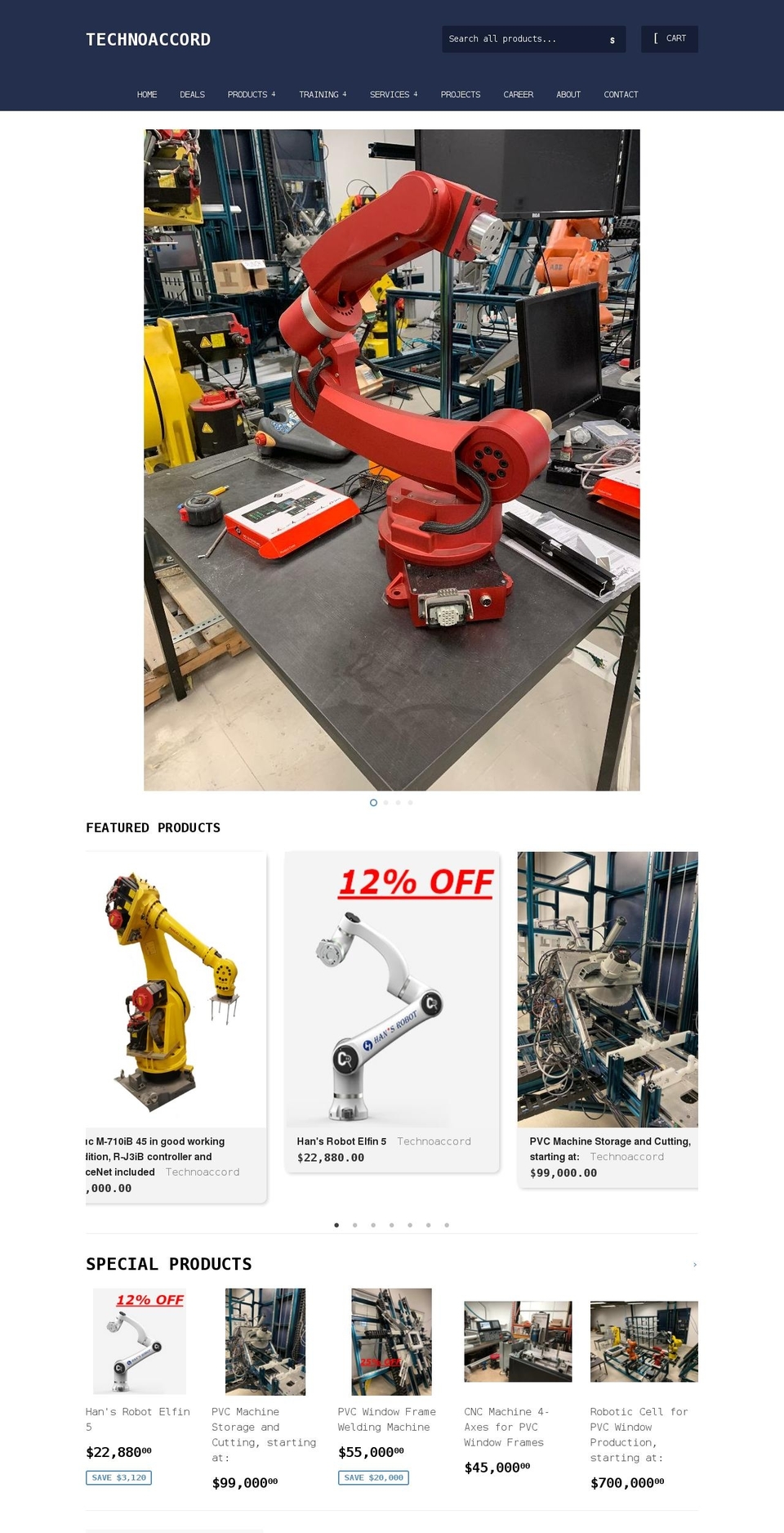 technoaccord.ca shopify website screenshot