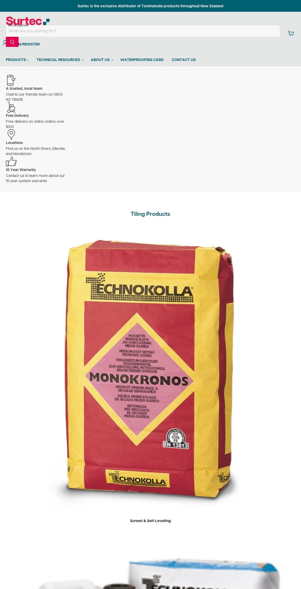 technokolla.co.nz shopify website screenshot