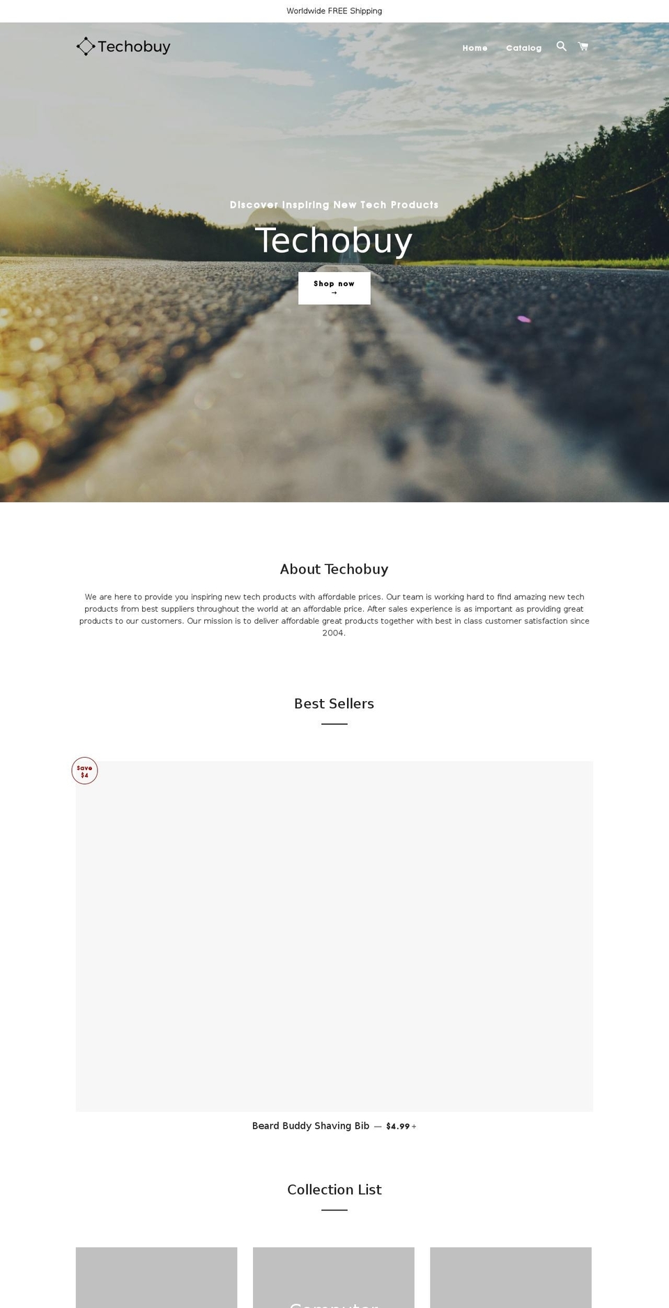 techobuy.com — Shopify storefront screenshot