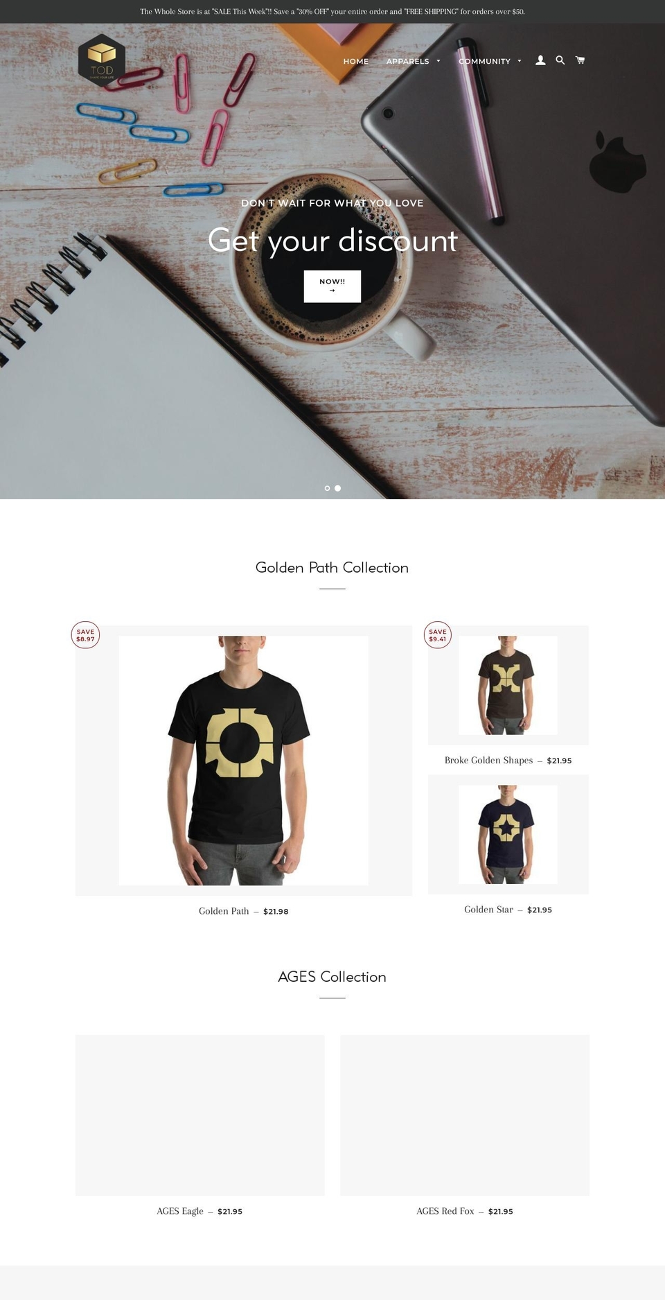 techondaily.com — Shopify storefront screenshot