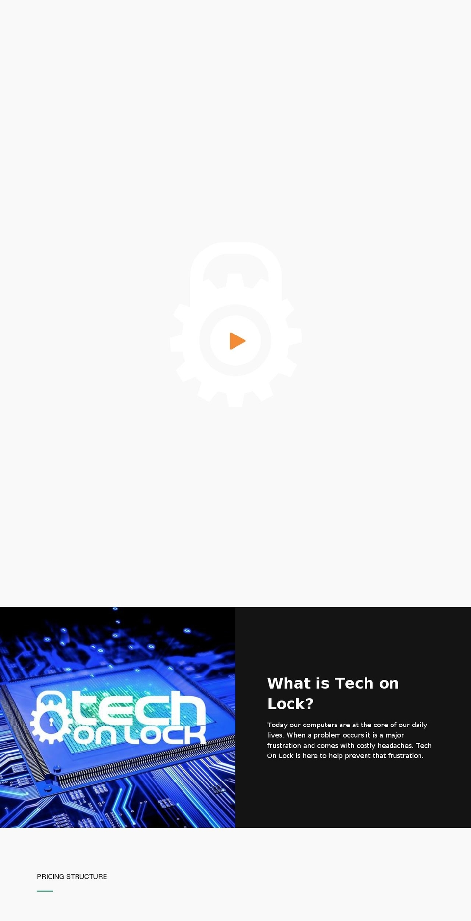 techonlock.com shopify website screenshot