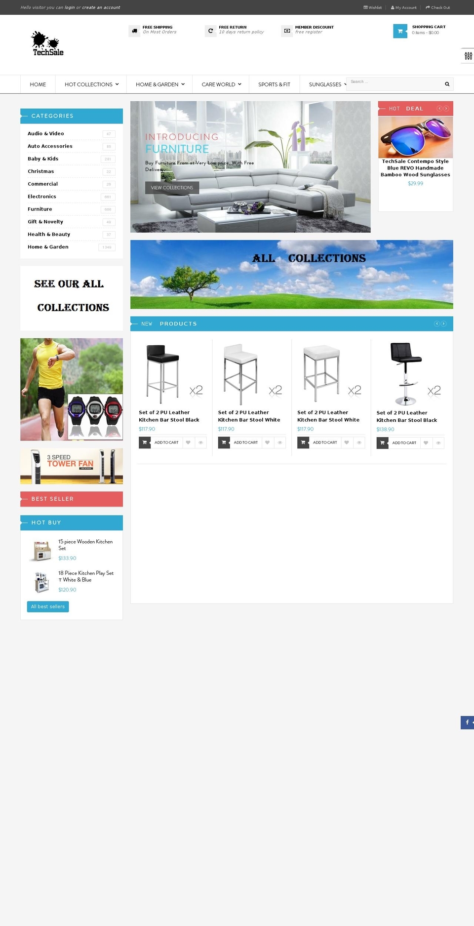 techsale.com.au shopify website screenshot