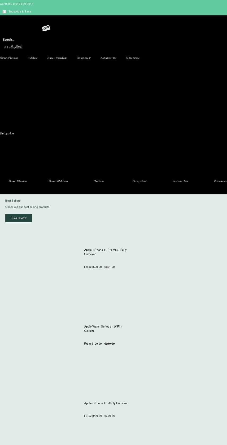 techsale.com shopify website screenshot