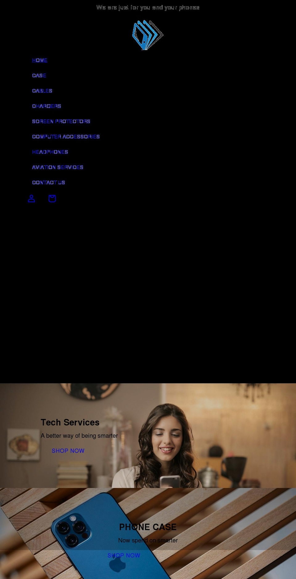 techservices.se shopify website screenshot