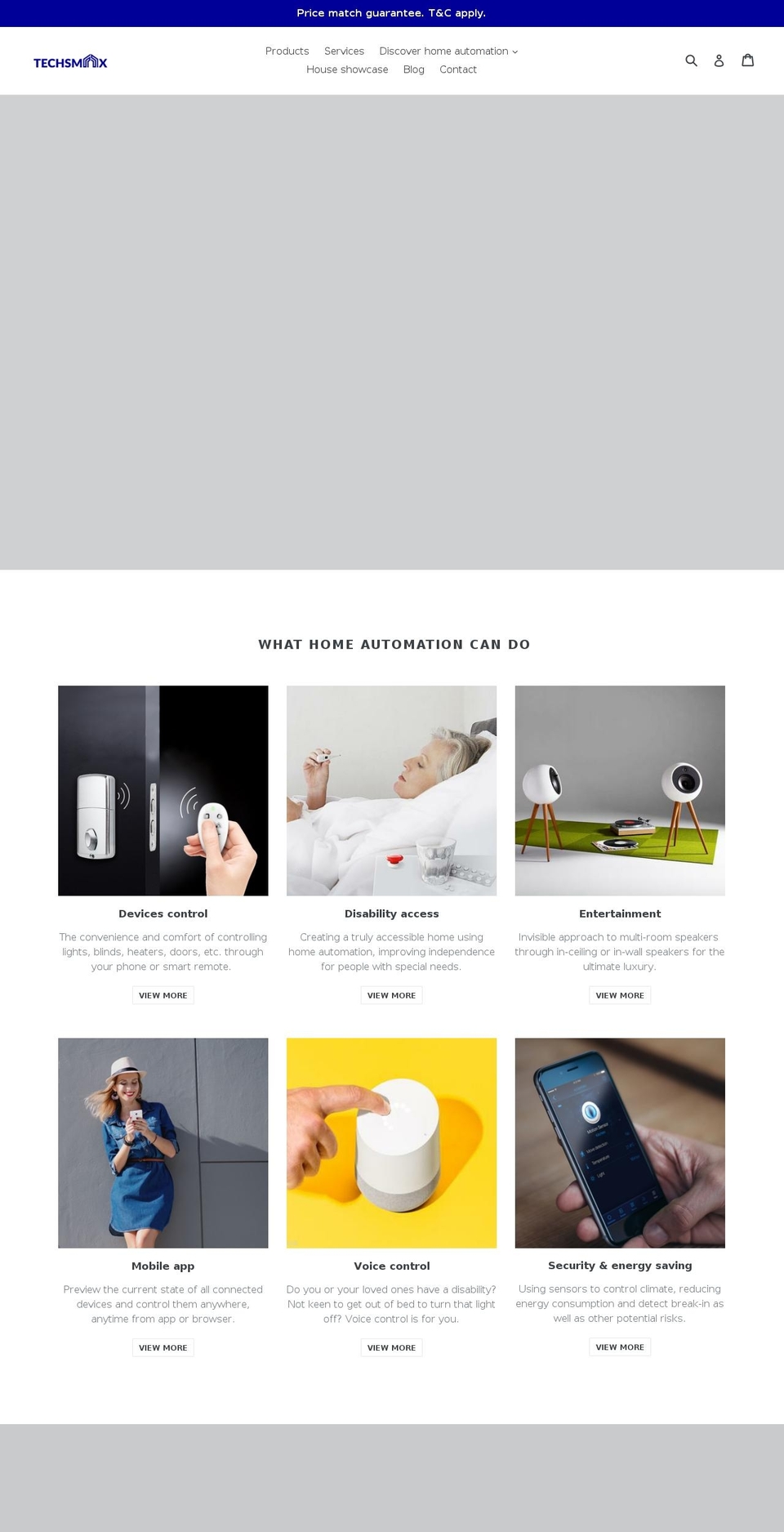 techsmax.com — Shopify storefront screenshot