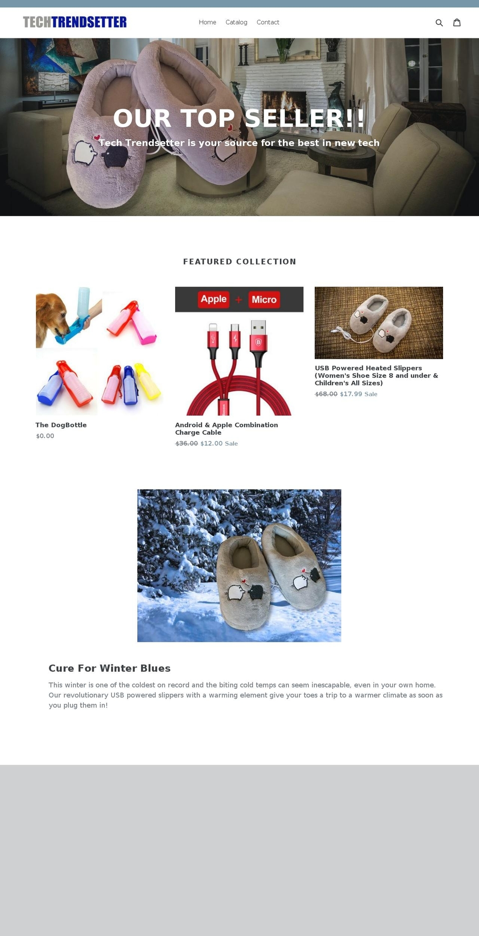 techtrendsetter.com — Shopify storefront screenshot
